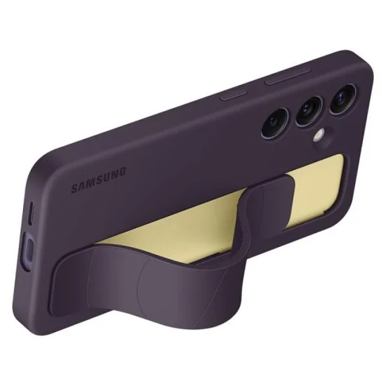 Cover Samsung S24 Standing Grip Case - Dark Violet